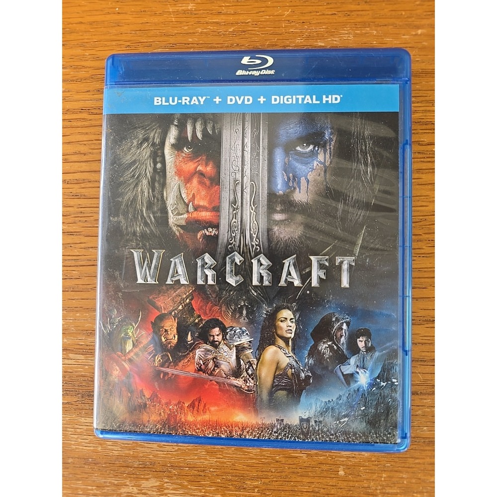 Blu-Ray + DVD: WARCRAFT (Universal, 2016)